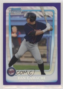2011 Bowman Draft Chrome Prospects Retail Purple Refractor Dan Gamache #BDPP72