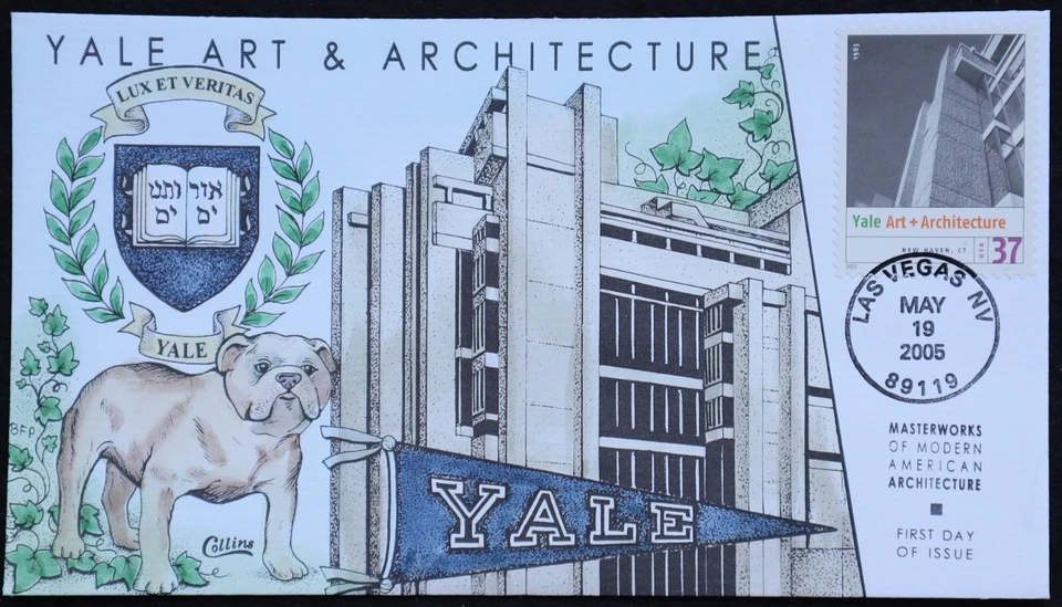 U.S. Used #3910i 37c Modern Architecture 2005 Collins First Day Cover (FDC) - Image 1 of 1