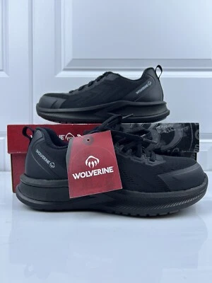 Zapato de trabajo Wolverine para mujer Bolt Durashocks tejido Carbonmax malla negra W231008 Foto 1 de 4