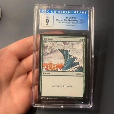 MTG Tsunami 30th Anniversary Edition CGC 9 Mint - Image 1 of 4