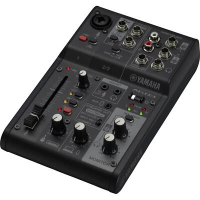 Yamaha AG03MK2 3-Channel Mixer & USB Audio Interface (Black) - Image 1 of 3