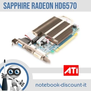 Scheda Video ATI Sapphire Radeon HD6570 1gb GDDR3 High Profile HDMI VGA DVI - Foto 1 di 1