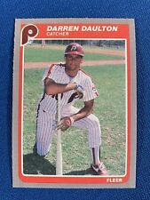 1985 Fleer Update Darren Daulton Rookie Baseball Card #U33 Philadelphia Phillies
