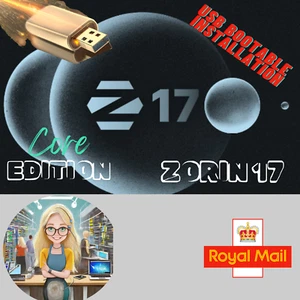 Zorin 17.1 64bit USB Drive Bootable pendrive Stick Flash Drive - Picture 1 of 1