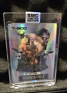 Saturday Morning Cards SMC 2024 Terminator 2 PSA Gradeable Base Silver - Picture 1 of 3
