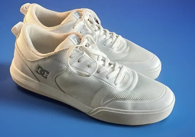 DC Court Graffik Skate Shoes Men's Size 12.5 White & Gray - Image 1 of 4