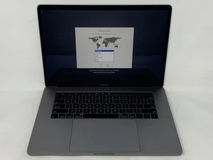 MacBook Pro 15 Touch Bar Space Gray 2018 2.6 GHz i7 32GB 1TB SSD Radeon Pro 560X - Picture 1 of 12