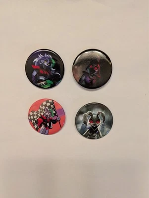 PAX West 2023 Five Nights Freddy’s FNAF Button Pin Lot - Image 1 of 2