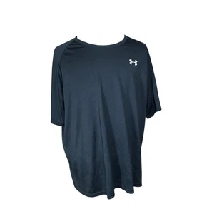 Camiseta deportiva Under Armour para hombre negra suelta Heatgear manga corta 3XL - Imagen 1 de 7