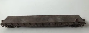 Athearn 50 Ft Flat Car Santa Fe ATSF RN #93302 HO - Picture 1 of 6