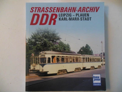 Straßenbahn-Archiv DDR: Leipzig - Plauen - Karl-Marx-Stadt, 1. Auflage 2022 - Bild 1 von 2