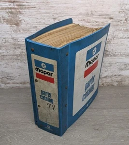 1979 Chrysler Dodge Mopar Plymouth Cars Car Parts Catalog Binder Manual OEM - Picture 1 of 9