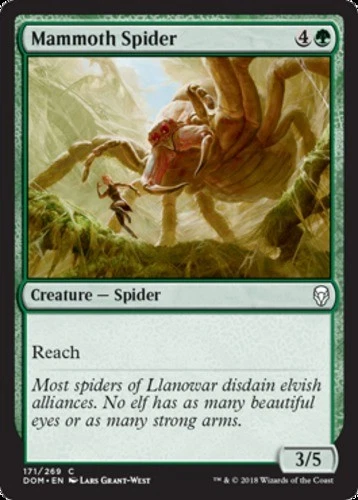 Mammoth Spider - Dominaria - English - NM - MTG - Image 1 of 1