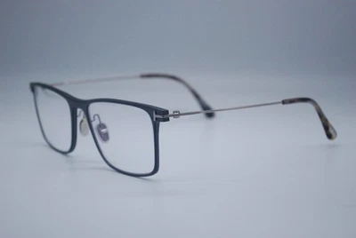 NUEVOS MARCOS DE GAFAS TOM FORD TF 5865-B 013 PLATA MATE AUTÉNTICOS 55-18 Foto 1 de 4