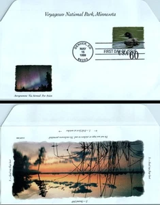 1999 Duck 60c aerogramme Voyageurs Denver Sc UC65 stationery FDC Fleetwood - Picture 1 of 1