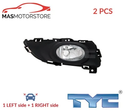 FOG LIGHT LAMP PAIR TYC 19-0868-11-2 2PCS P NEW OE REPLACEMENT - Image 1 of 4