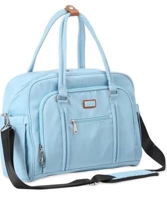 WelaVila Diaper Bag Travel Tote, Stylish Messenger Diaper Bag with Changing Pad - Image 1 of 4