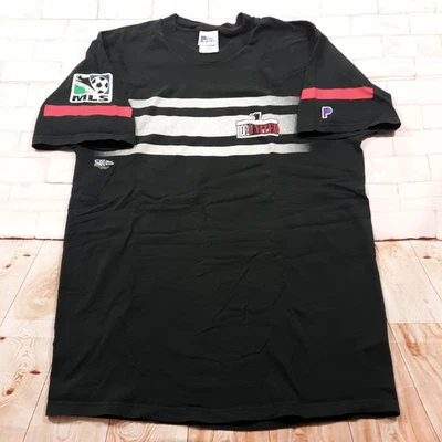 Pro Player Vintage DC United T-Shirt 1998 MLS Mens Large Soccer USA Black - Image 1 of 4