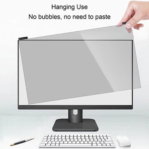 Computer Screen Privacy Filter 13.3in Desktop Display Hanging Blue Light Bloc FG - Picture 1 of 24