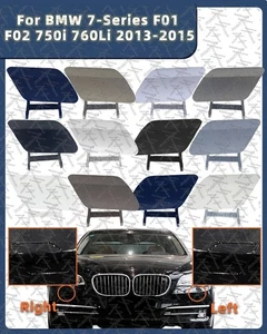 Front Headlight Washer Cover For BMW 7er F01 F02 M Sport Base Model 2013-2015 - Picture 1 of 32