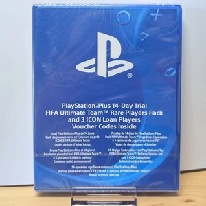 PlayStation Plus 14-Day Trial FIFA Ultimate Team pour PS 4 - Rare - NEUF dans son emballage d'origine - Photo 1/3