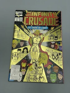 Infinity Crusade #1 Marvel Comics 1993 AVENGERS X-MEN Foil Cover - Picture 1 of 8