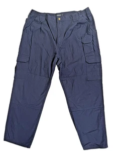 5.11 Tactical Pants Mens Size 40x30 Navy Adjustable Waist Padded Knee 74251 - Picture 1 of 8