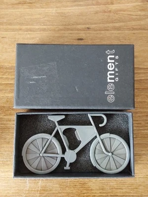 Metal Bicycle Bottle Opener Element Gifts Boxed 12cm x 6.5cm - Image 1 of 4
