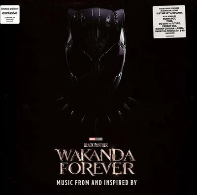 Various Artists Black Panther Wakanda Forever double LP vinyl Europe Hollywood - Bild 1 von 2