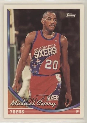 1993-94 Topps Michael Curry #286 Rookie RC - Image 1 of 2