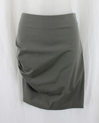 Minifalda plisada ligera gris para mujer Brunello Cucinelli Gunex talla 8 Foto 1 de 4