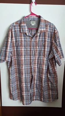 L.L. Bean Men's Short Sleeve Shirt Size XL Long - Image 1 of 4