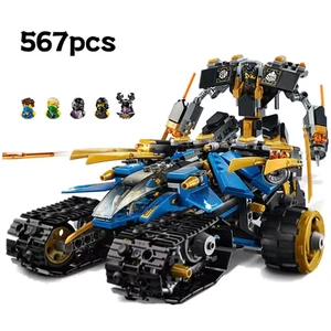 576PCS Ninja Thunder Raider Mecha Robot Building Blocks Toy for Kids & Adults - Picture 1 of 3