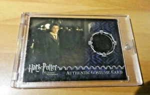 HARRY POTTER AZKABAN POA COSTUME CARD CARTE Harry's Black Cloak 013/100 UR MINT - Picture 1 of 2