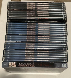 Battlestar Galactica: The Complete Series DVD Boxsets Seasons 1-4 B25 - Picture 1 of 20