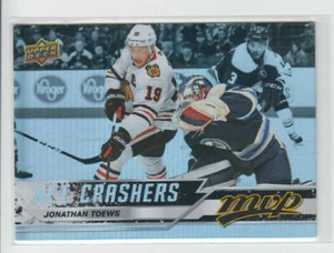 20/21 UD MVP Chicago Blackhawks Jonathan Toews Net Crashers card #NC-7 - Picture 1 of 2