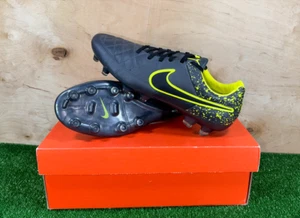 Nike Tiempo Legacy FG 631521-007 US8.5 UK7.5 Grey boots Cleats mens Football/Soc - Picture 1 of 13