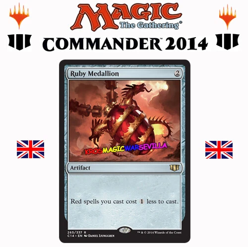 MTG Ruby Medallion COMMANDER 2014 ENGLISH NM Medallón de rubíes - Imagen 1 de 1