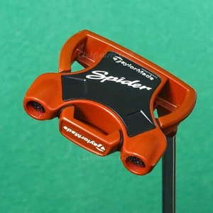 TaylorMade 2024 Spider Red 34" Small-Slant Neck Mallet Putter W/ HC - Picture 1 of 6