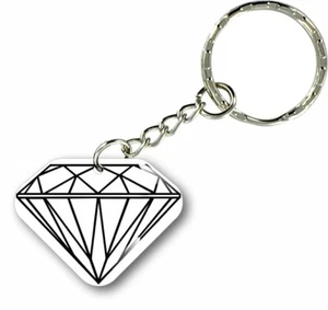 Keychain key ring keyring car motorcycle diamond vintage emo punk vintage - Bild 1 von 1