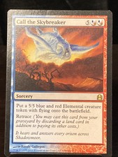 CALL THE SKYBREAKER Eventide MTG Magic the Gathering LP