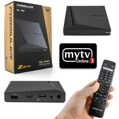 Formuler Z11 Pro MAX MyTVonline 3 Android 11 Media IPTV Streaming 4K Box 4GB RAM - Bild 1 von 4