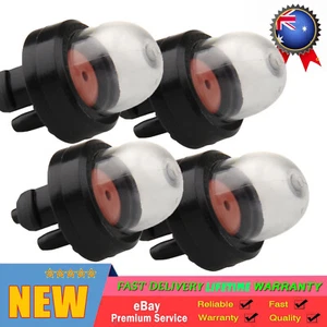 4Pcs Petrol Snap In Primer Fuel Bulb Pump Suit Ryobi trimmer chainsaw blower AU - Picture 1 of 15