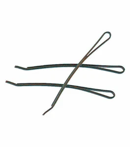 Prinzess Haarklemmen schwarz 5cm 12St. - Bild 1 von 1