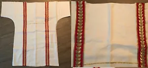 Römische Legion Offizier goldbestickt doppelgefütterte Leinen Tunika Legat Tribüne - Bild 1 von 6