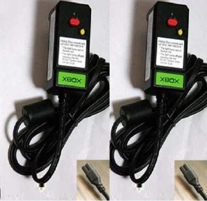 2 pcs Microsoft Original Xbox Protection AC Power Cords - Picture 1 of 2