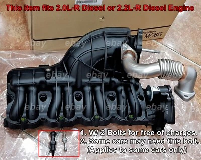 Colector de admisión KIA Carnival Sedona Sorento Sportage diésel E/G 2010+ 283102F011 Foto 1 de 4