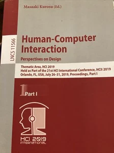 Human-Computer Interaction Perspectives on Design: Thematic Area, Hci 2019... - Picture 1 of 2
