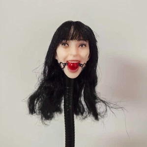 1/6 Sexy Cabeza de Mujer Boca Abierta Esculpida Para 12" Mujer Pálida Figura de Acción Juguete - Imagen 1 de 11