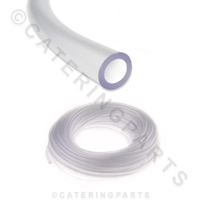 30 METRE ROLL 5mm ID / 8mm OD CLEAR PVC TUBE - FULL 30m ROLL OF FLEXIBLE TUBING